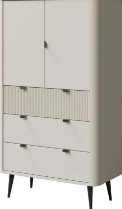 Zestawy Mebli Do Salonu>JUREK Kaszmirowa bieliźniarka z szufladami do salonu 90 cm MIREL