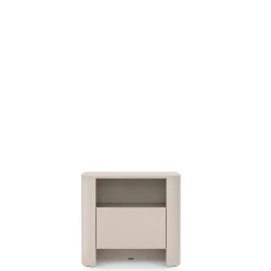 Zestawy Mebli Do Salonu></noscript>PIASKI owa szafka nocna 57 cm z szufladą BELVI kaszmir