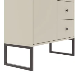 Regały Na Książki></noscript>INTER MEBLE owy regał na książki do salonu LAMORI z szufladami kaszmir