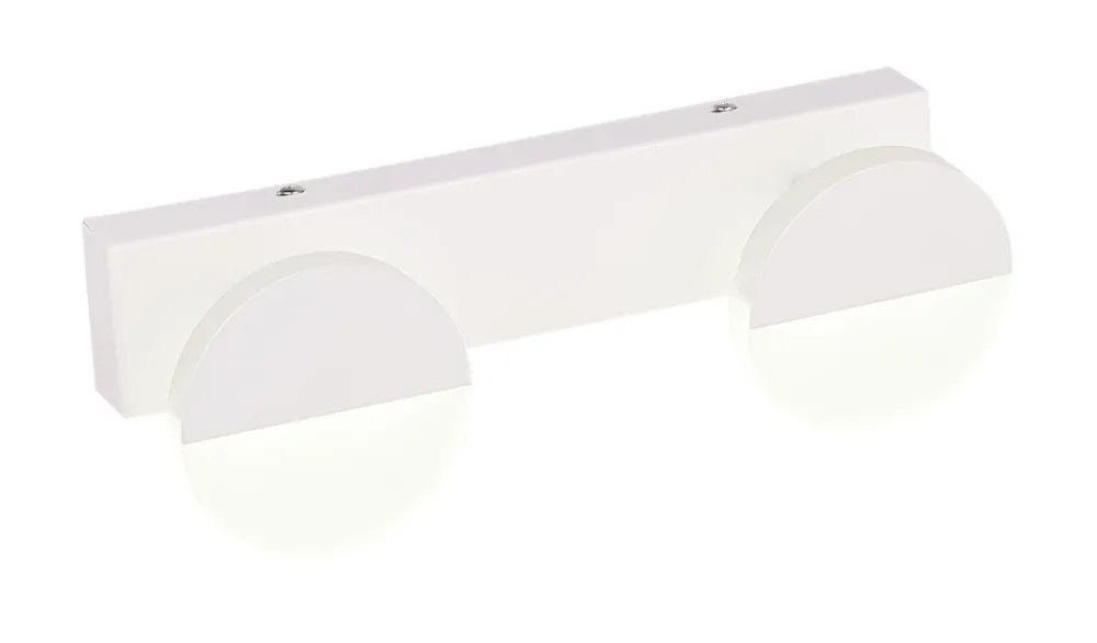 Oświetlenie Łazienki|Kinkiety>Candellux Lighting Kinkiet łazienkowy biały podwójny LED 3W 4000K Sing