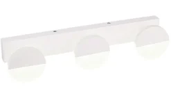 Oświetlenie Łazienki|Kinkiety>Candellux Lighting Kinkiet łazienkowy biały potrójny LED 3W 4000K Sing