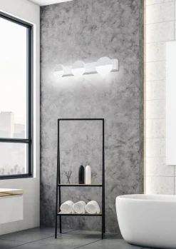Oświetlenie Łazienki|Kinkiety></noscript>Candellux Lighting Kinkiet łazienkowy biały potrójny LED 3W 4000K Sing