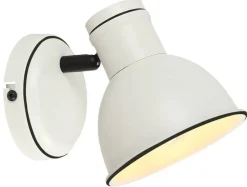 Oświetlenie Jadalni|Oświetlenie Sypialni>Candellux Lighting Kinkiet biało-czarny ścienny regulowany metalowy Zumba