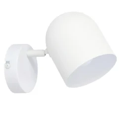 Oświetlenie Przedpokoju|Oświetlenie Jadalni></noscript>Candellux Lighting Kinkiet biały lampa ścienna metal Azuro