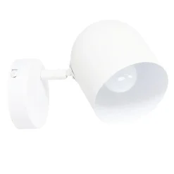 Oświetlenie Przedpokoju|Oświetlenie Jadalni></noscript>Candellux Lighting Kinkiet biały lampa ścienna metal Azuro