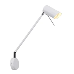 Oświetlenie Pokoju Dziecięcego|Oświetlenie Sypialni>Candellux Lighting Kinkiet biały matowy regulowany obrotowy GU10 40W Milly