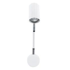 Oświetlenie Pokoju Dziecięcego|Oświetlenie Sypialni></noscript>Candellux Lighting Kinkiet biały matowy regulowany obrotowy GU10 40W Milly