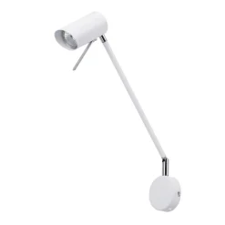 Oświetlenie Pokoju Dziecięcego|Oświetlenie Sypialni></noscript>Candellux Lighting Kinkiet biały matowy regulowany obrotowy GU10 40W Milly