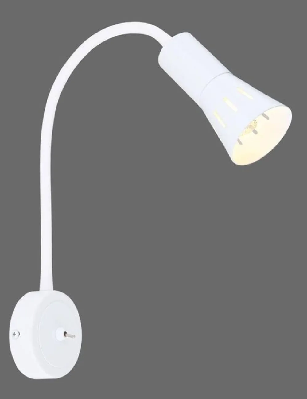 Oświetlenie Pokoju Dziecięcego|Oświetlenie Przedpokoju>Candellux Lighting Kinkiet biały wysięgnik regulowany Arnea