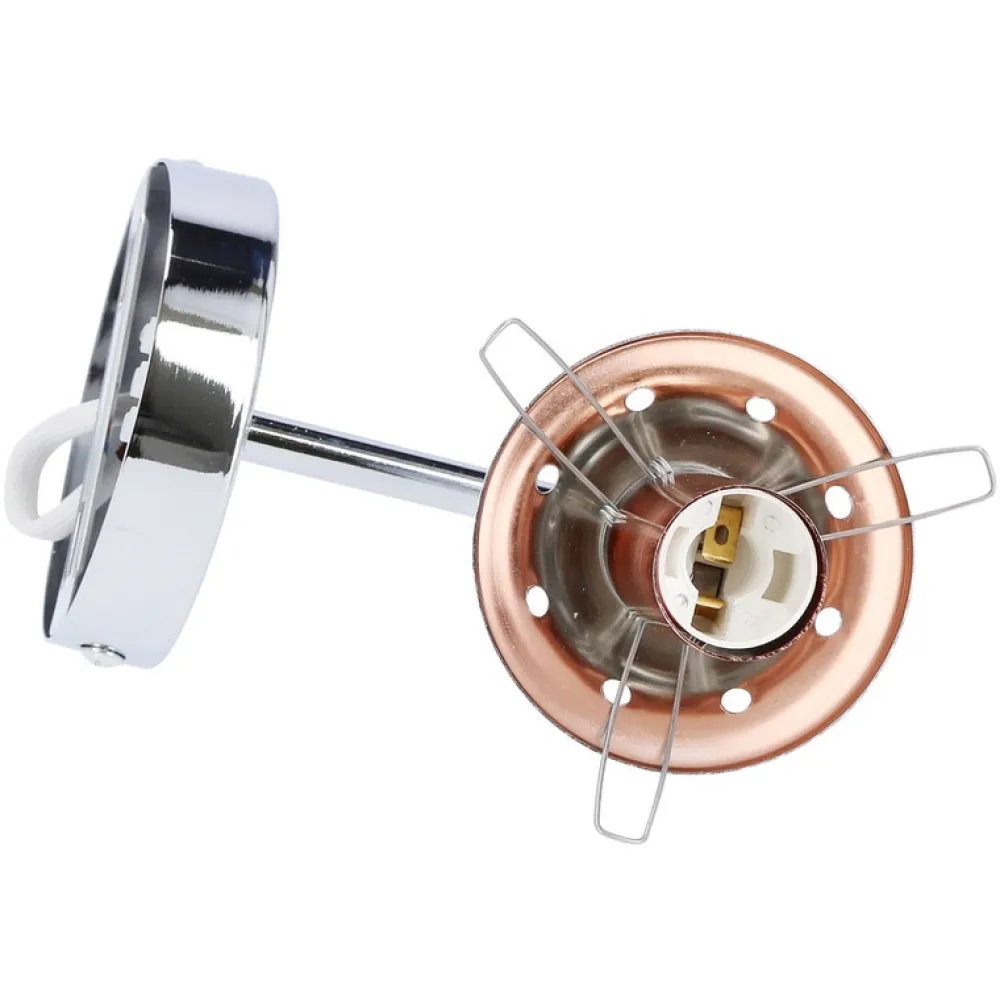 Oświetlenie Przedpokoju|Oświetlenie Jadalni>Candellux Lighting Kinkiet ścienny pojedynczy chromowy szklany klosz Best