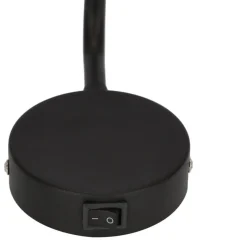 Oświetlenie Pokoju Dziecięcego|Oświetlenie Sypialni></noscript>Candellux Lighting Kinkiet czarno-złoty ruchomy włącznik 1xGU10 Tinia