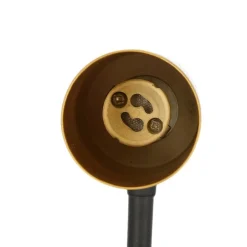 Oświetlenie Pokoju Dziecięcego|Oświetlenie Sypialni></noscript>Candellux Lighting Kinkiet czarno-złoty ruchomy włącznik 1xGU10 Tinia