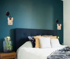 Oświetlenie Przedpokoju|Oświetlenie Jadalni>Candellux Lighting Kinkiet czarny klosz szklany bursztynowy Felis