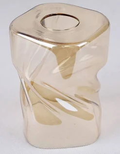 Oświetlenie Przedpokoju|Oświetlenie Jadalni></noscript>Candellux Lighting Kinkiet czarny klosz szklany bursztynowy Felis