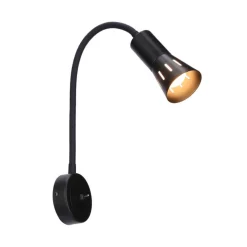 Oświetlenie Pokoju Dziecięcego|Oświetlenie Przedpokoju></noscript>Candellux Lighting Kinkiet czarny na wysięgniku regulowany Arnea