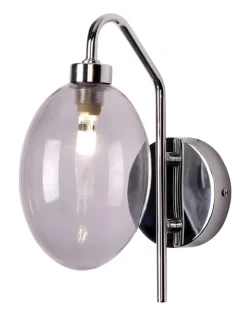 Oświetlenie Przedpokoju|Oświetlenie Jadalni>Ledea Kinkiet metalizowany szklany balon Lukka