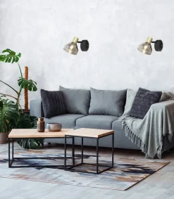 Oświetlenie Pokoju Dziecięcego|Oświetlenie Sypialni>Candellux Lighting Kinkiet szklany złoty 1xE14 Gregory