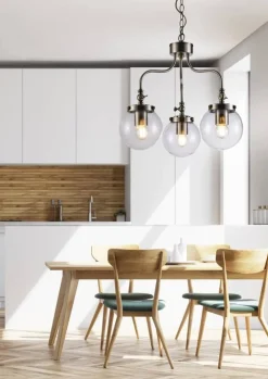 Oświetlenie Przedpokoju|Oświetlenie Jadalni>Candellux Lighting Klasyczny żyrandol w kolorze patyny Ballet