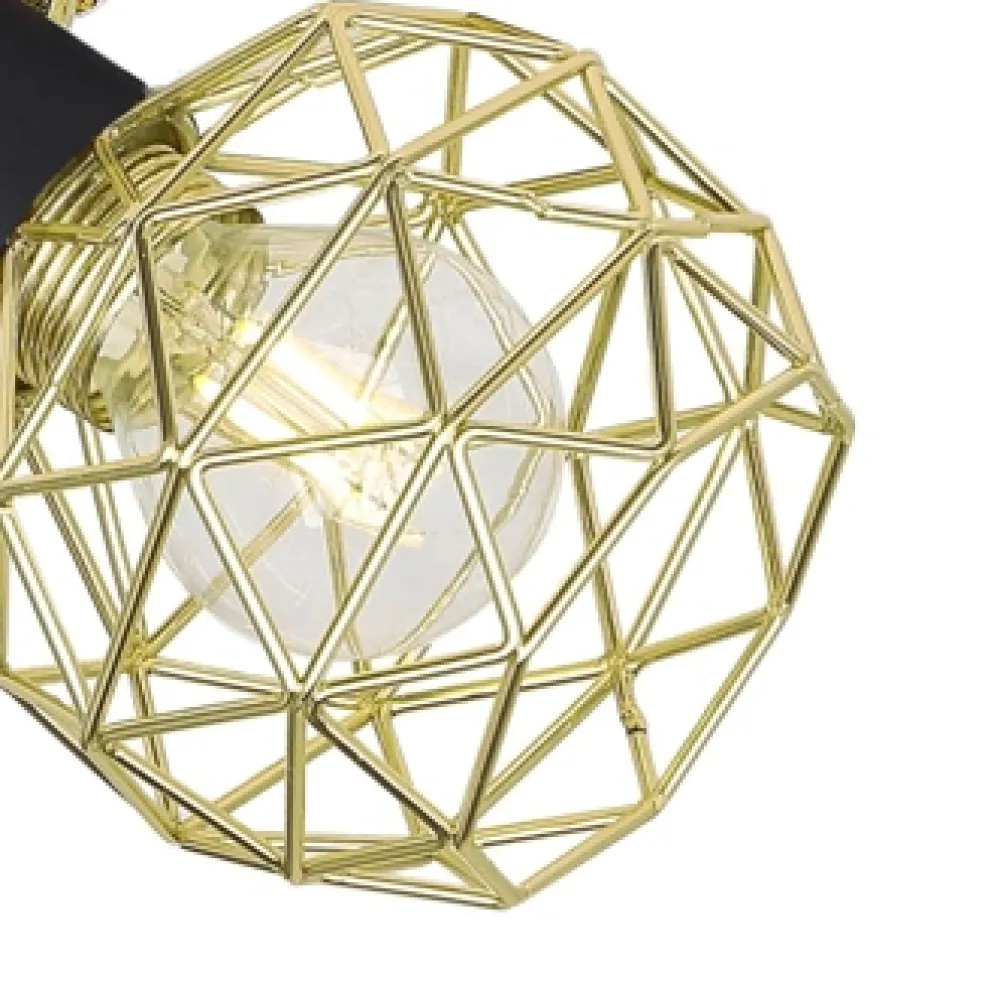 Klosze Do Lamp>Candellux Lighting KLOSZ DO ACROBAT E14 Z NAKRĘTKĄ ZŁOTY