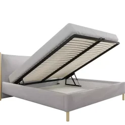 Łóżka Na Nóżkach|Łóżka Szare>COMFORTEO Łóżko do sypialni w stylu skandynawskim 180x200 NATURE