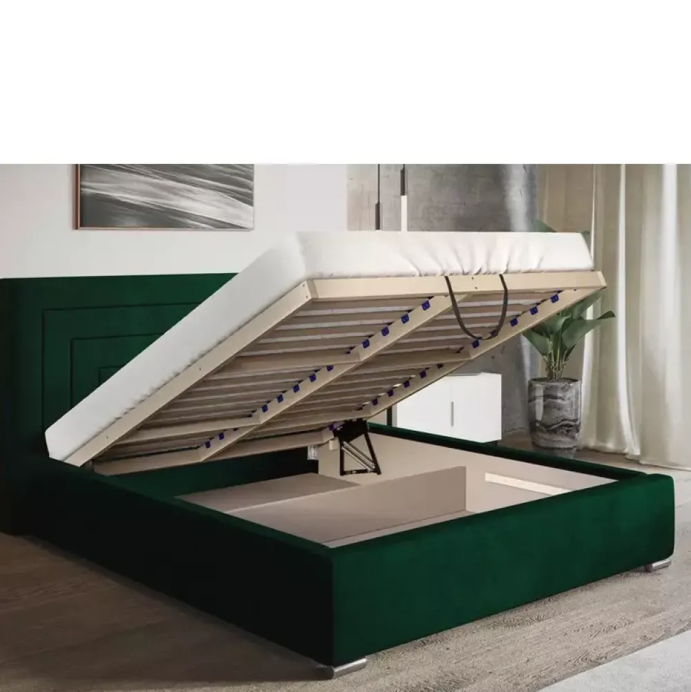 Łóżka Młodzieżowe|Łóżka Z Zagłówkiem>Riban Łóżko do sypialni 140x200 cm ORNEN