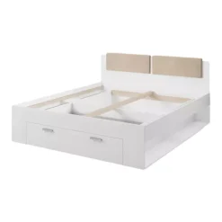 Łóżka Młodzieżowe|Łóżka Z Zagłówkiem>Helvetia Łóżko do sypialni 140x200 cm w kolorze Abisko GALACTIC