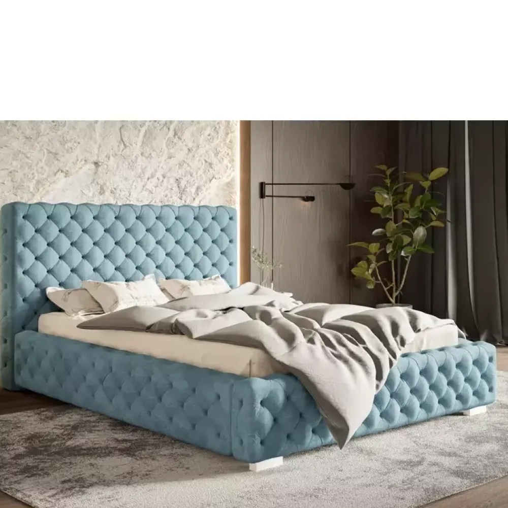 Łóżka Młodzieżowe|Łóżka Dziecięce>Riban Łóżko do sypialni 120x200 cm z pojemnikiem AMRON