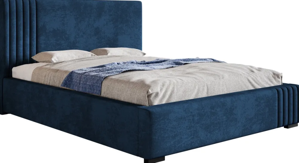 Łóżka Młodzieżowe|Łóżka Z Zagłówkiem>Riban Łóżko do sypialni 140x200 cm z pojemnikiem SENSO