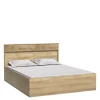 Łóżka Młodzieżowe|Łóżka Z Zagłówkiem>JARSTOL Łóżko do sypialni z zagłówkiem 160x200 MORNE