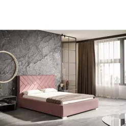 Łóżka Z Zagłówkiem|Łóżka Z Pojemnikiem></noscript>Riban Łóżko dwuosobowe 180x200 cm TRENS