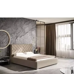 Łóżka Z Zagłówkiem|Łóżka Z Pojemnikiem></noscript>Riban Łóżko dwuosobowe 180x200 cm TRENS