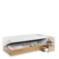 Meble Dla Dzieci|Meble Młodzieżowe></noscript>lenart. Łóżko dziecięce z materacem i pojemnikiem 90x200 cm SIMI
