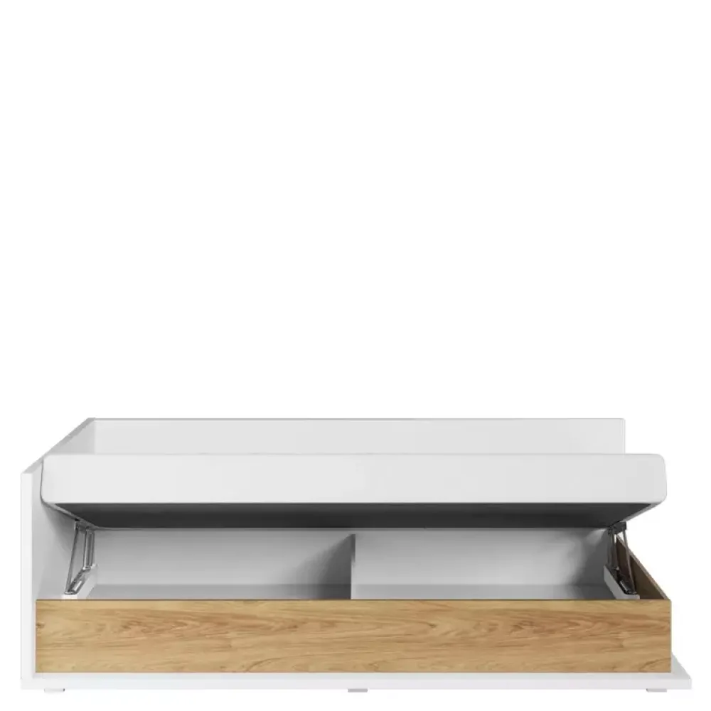 Meble Dla Dzieci|Łóżka Młodzieżowe>lenart. Łóżko dziecięce z materacem i pojemnikiem 90x200 cm SIMI