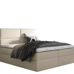 Łóżka Młodzieżowe|Łóżka Z Zagłówkiem>Gruszka Łóżko Kontynentalne 120x200 beżowe SAMUEL