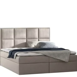 Łóżka Z Zagłówkiem|Łóżka Z Pojemnikiem></noscript>Gruszka Łóżko Kontynentalne 160x200 beżowe GUSTAW