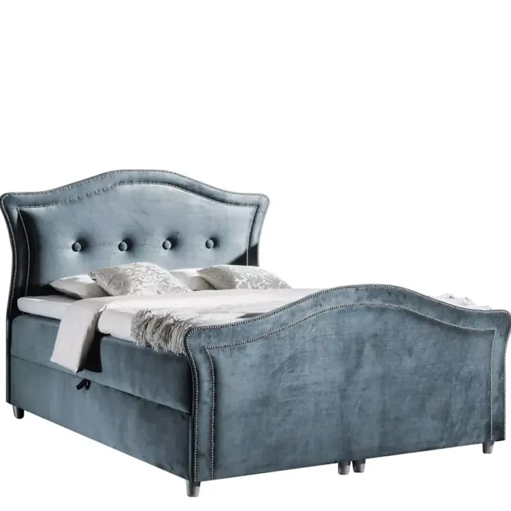 Łóżka Na Nóżkach|Łóżka Z Zagłówkiem>Gruszka Łóżko Kontynentalne 180x200 BRUNO LUX