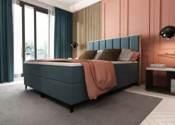 Łóżka Na Nóżkach|Łóżka Z Zagłówkiem></noscript>Laaph Studio Łóżko kontynentalne 180x200 CEBU