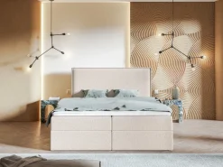 Łóżka Małżeńskie|Łóżka Ze Stelażem></noscript>Riban Łóżko kontynentalne 180x200 cm BETKA pojemnik na pościel