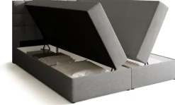 Łóżka Małżeńskie|Łóżka Ze Stelażem>BROMARKT Łóżko kontynentalne 160x200 cm DETROIT pojemnik na pościel