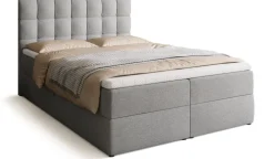 Meble Młodzieżowe|Łóżka Młodzieżowe>BROMARKT Łóżko kontynentalne 140x200 cm DETROIT pojemnik na pościel