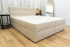 Łóżka Małżeńskie|Łóżka Ze Stelażem></noscript>BROMARKT Łóżko kontynentalne 160x200 cm z pojemnikiem DETROIT zieleń