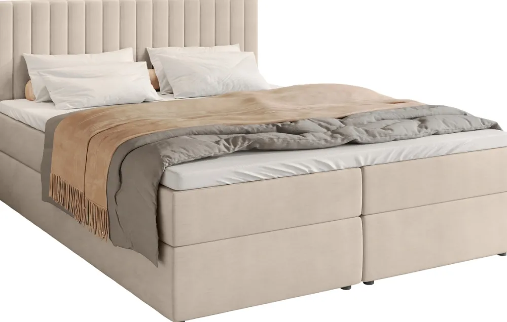 Łóżka Kontynentalne|Łóżka Ze Stelażem>BROMARKT Łóżko kontynentalne 160x200 cm z pojemnikiem DREAM