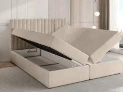 Łóżka Kontynentalne|Łóżka Ze Stelażem>BROMARKT Łóżko kontynentalne 160x200 cm z pojemnikiem DREAM