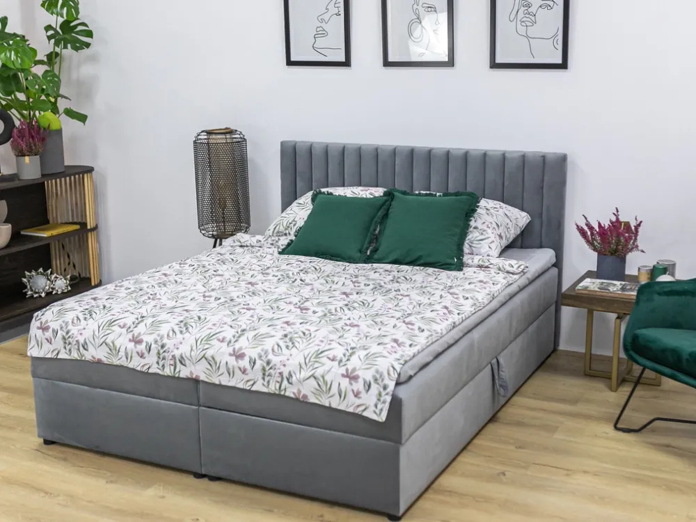 Łóżka Kontynentalne|Łóżka Ze Stelażem>BROMARKT Łóżko kontynentalne 160x200 cm z pojemnikiem DREAM