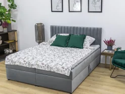 Łóżka Małżeńskie|Łóżka Ze Stelażem></noscript>BROMARKT Łóżko kontynentalne 180x200 cm z pojemnikiem DREAM