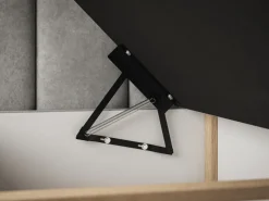 Łóżka Młodzieżowe|Łóżka Ze Stelażem></noscript>Riban Łóżko kontynentalne 120x200 cm z pojemnikiem na pościel OWEL