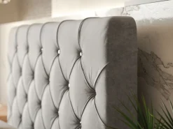 Łóżka Młodzieżowe|Łóżka Z Zagłówkiem></noscript>Riban Łóżko kontynentalne 120x200 cm z pojemnikiem na pościel JAMAL