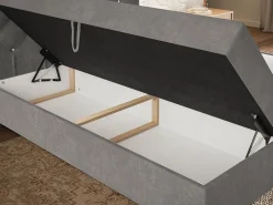 Łóżka Młodzieżowe|Łóżka Z Zagłówkiem></noscript>Riban Łóżko kontynentalne 120x200 cm z pojemnikiem na pościel JAMAL