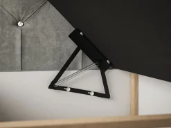 Łóżka Młodzieżowe|Łóżka Z Zagłówkiem></noscript>Riban Łóżko kontynentalne 120x200 cm z pojemnikiem na pościel JAMAL