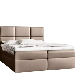 Łóżka Z Zagłówkiem|Łóżka Z Pojemnikiem>Gruszka Łóżko Kontynentalne 180x200 czerwone IGOR